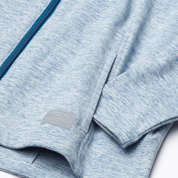 Women's Puma Cloudspun Jacket Blue XL - Picture 3 of 11